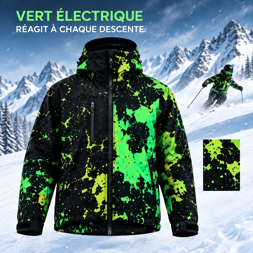 Coloris Vert Électrique